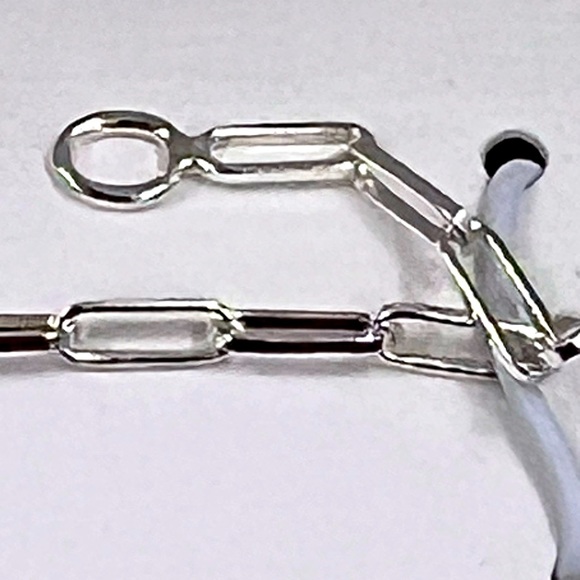 MÍA FIORE, HEART BRACELET, ITALIAN STERLING SILVER, 7.5 INCHS WOMEN’S BRACELET - Picture 7 of 12